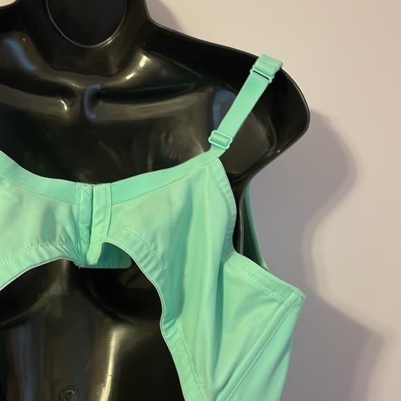 Cacique Solid Aquamarine Full Coverage Bra size 46DD - Picture 13 of 14